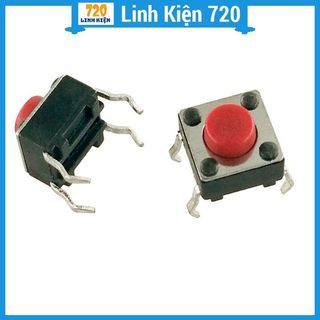 Combo 10 nút nhấn 4 chân 6x6x5mm