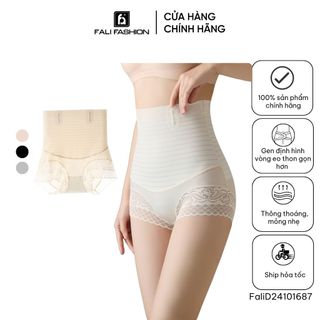Quần Gen Nịt Bụng Dưới Nữ Mặc Váy Cạp Cao FALI Định Hình Eo, Nâng Mông Siêu Mỏng Tàng Hình Cao Cấp Chống Cuộn FGB02