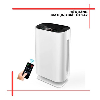 Máy lọc không khí loại bỏ bụi mịn khói độc gây hại cho sức khỏe, tạo ion cân bằng không khí, công nghệ màng lọc HEPA