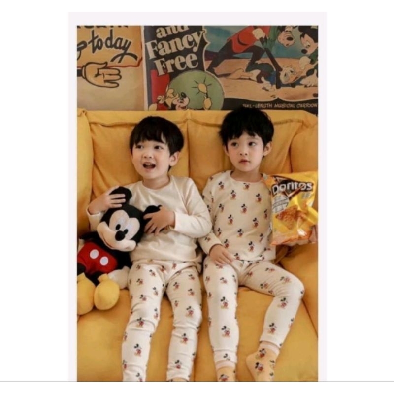 Bộ pijama mickey cho bé hàng HM