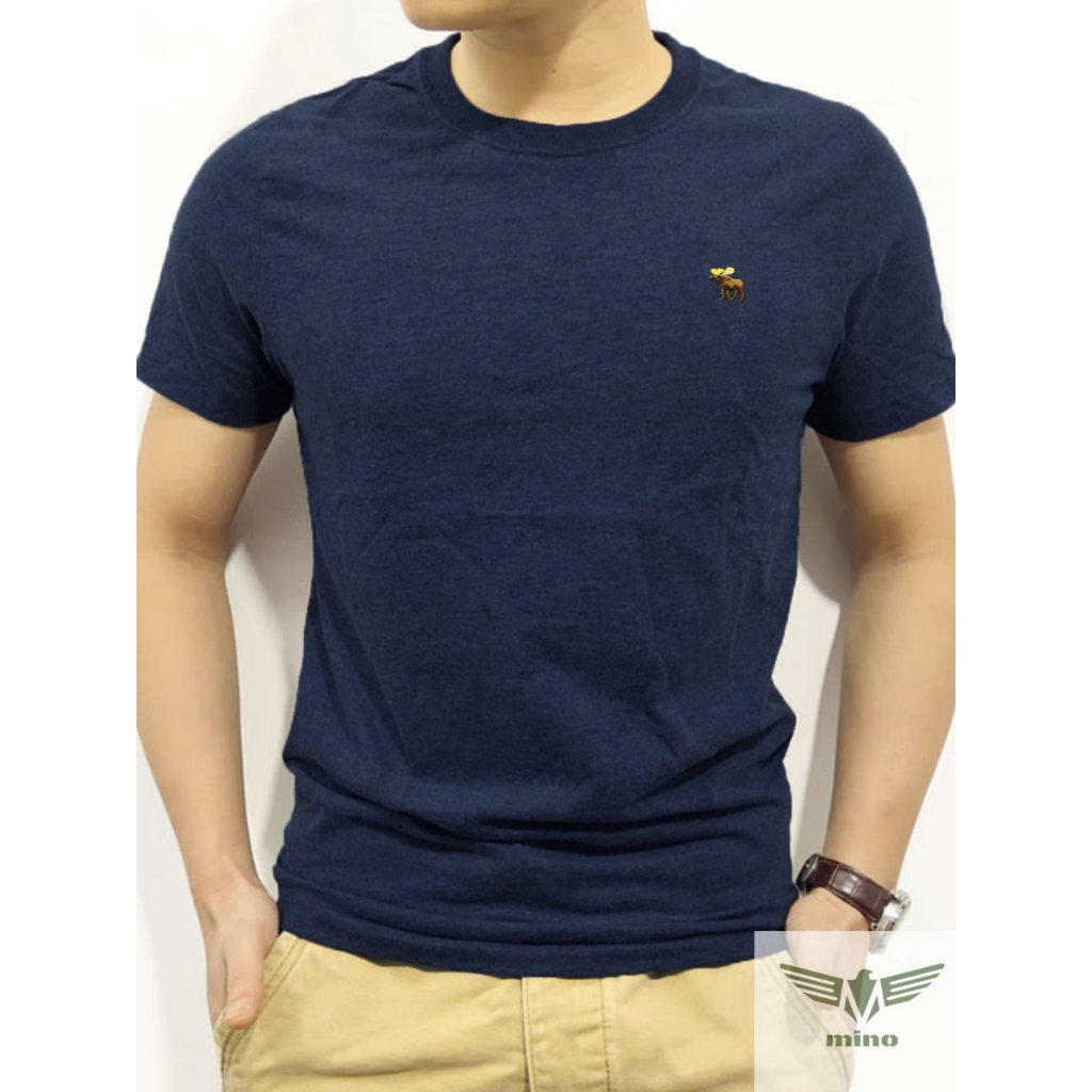 Áo phông nam ngắn tay cotton mềm mịn Abercrombie