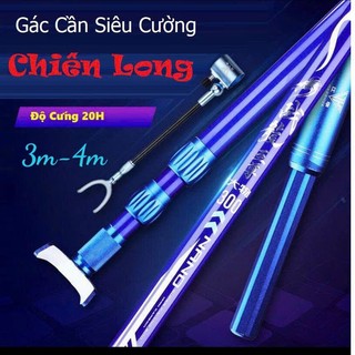 Gác cần săn hàng Chiến Long độ cứng 20H, gác cần câu chuyên dùng cho cần câu săn hàng tới 12m