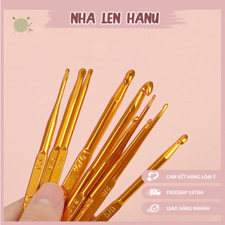  Kim móc 2 đầu vàng SKC-Chất liệu Inox sơn tĩnh điện màu vàng Cao Cấp