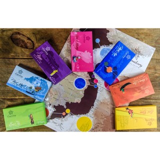  Socola Du lịch hộp 6 viên mix 6 hương vị khác nhau có thể mang lên máy bay Socola Legendary 