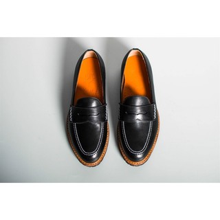 Giày Da Nam Kiểu Dáng Loafer Chất Liệu Da Bê Nhập Khẩu Cao Cấp Thương Hiệu KNAR (K18)