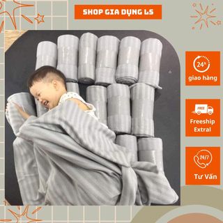 Chăn dạ mỏng IKEA siêu nhẹ chăn văn phòng, tiệm spa size 1m6x1m2