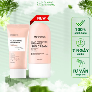 Kem Chống Nắng Bảo Vệ Dưỡng Da Moonlook 50g nâng tone tự nhiên