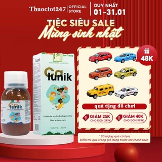  Calunik Imochild - Bổ sung Canxi Magie Vitamin D3 và K2 cho trẻ em từ 1 tuổi và người lớn  DT125ml  