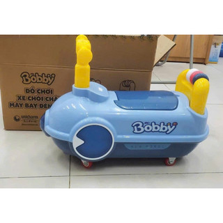 Xe đồ chơi chòi chân máy bay đèn nhạc bobby