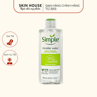 Nước Tẩy Trang Simple - Nước Tẩy Trang Simple Micellar Water