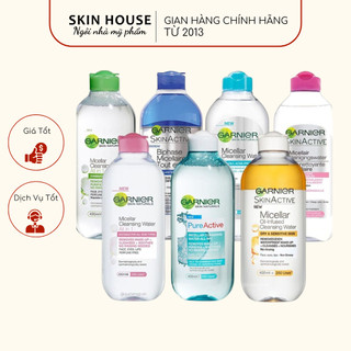 Nước Tẩy Trang Garnier Skin Active Biphase Micellaire Tout En 1 400ml