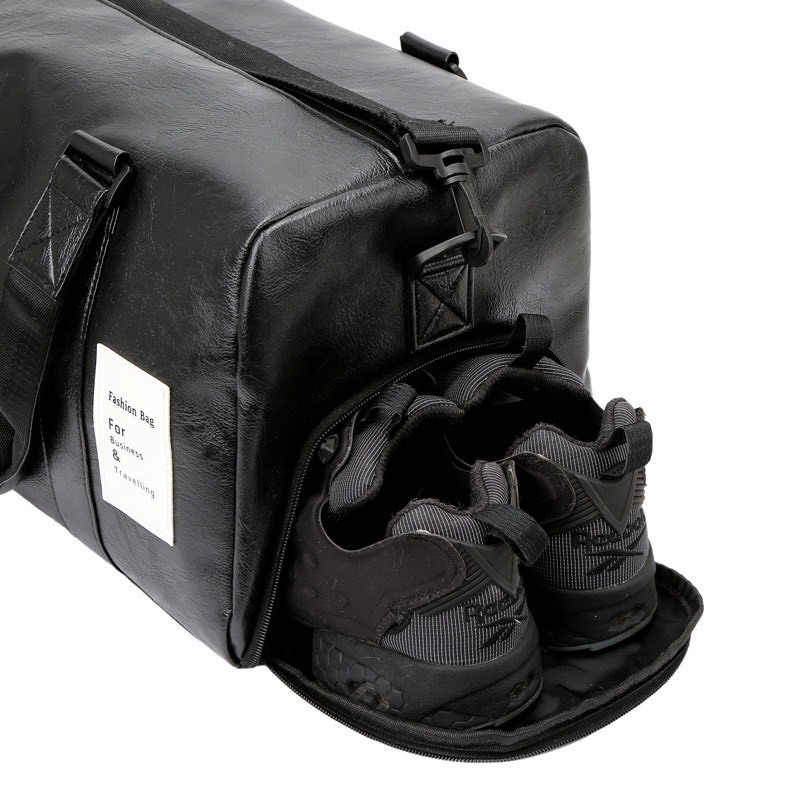 Túi du lịch trúi trống thể thao da cao cấp có ngăn để giày riêng biệt hàng đẹp loại 1 nhà Vũ Gia