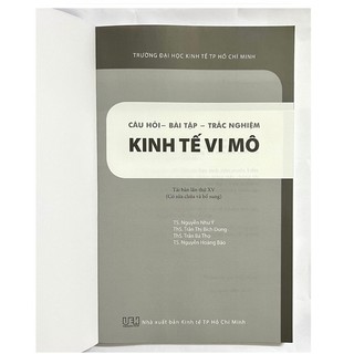 Sách - Kinh tế vi mô - Bài tập
