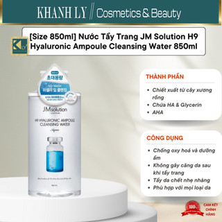 Tẩy trang jm solution - 850ml