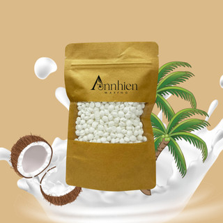 Sáp Wax Lông Sữa Dừa AN NHIÊN WAXING Cao Cấp Siêu Bám Lông Chuyên Wax Bikini, Nách, Body 100GR MINISO