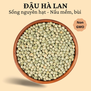 Đậu hà lan xanh khô, không biến đổi gen, nhập khẩu Mỹ, đậu hà lan sống nấu ăn, nấu sữa hạt, làm mầm đậu rất tốt