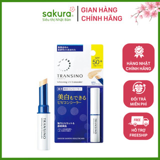 Kem che khuyết điểm transino whitening uv concealer spf50+ pa++++ 2.5g nhật bản