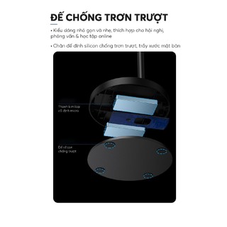 Micro Để Bàn UGREEN 10934 (Độ nhạy cao,chip âm thanh DSP giãm tạp âm,Cổng USB cho PC,Laptop) - Hàng Chính Hãng