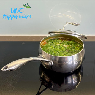 Nồi Tupperware T Chef Series Saucepan 2.4L (nắp kính)