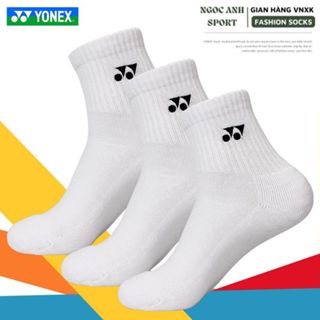 Tất cầu lông Yonex, vớ thể thao Yonex chất liệu cotton, dày dặn có lót xù bàn chân thấm hút mồ hôi