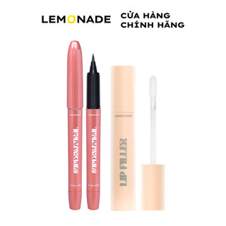 Combo Lemonade Bút Kẻ Mắt Eyeliner SuperNatural 1g và Son lót đầy môi Lip Filler 4.5g