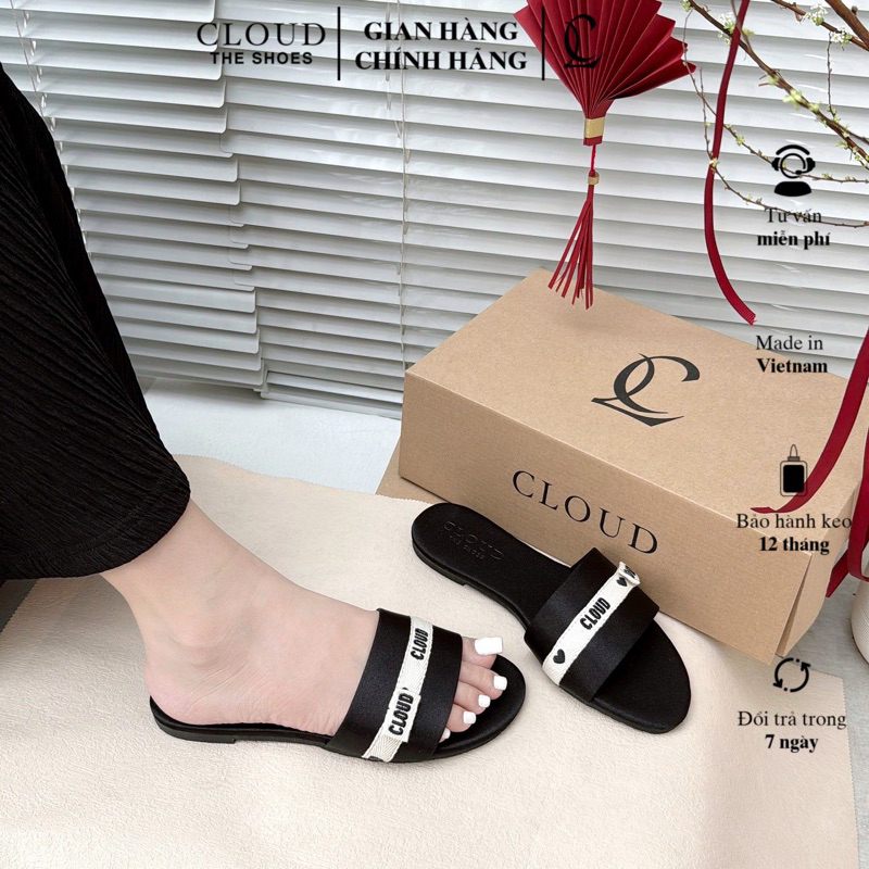 Dép bệt nữ quai ruy băng CLOUD