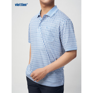 Áo thun Polo có túi VIETTIEN SMART CASUAL vải sợi Bamboo phom Regular - 6S3180NRZ/P153