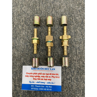 Bộ cos ép đầu dây xịt rửa xe ren 13mm