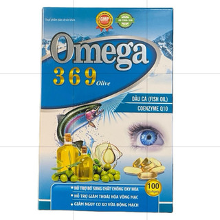 Omega 3.6.9 olive - dầu cá coenzyme q10 -