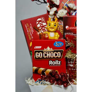 GIỎ QUÀ TẾT, KHAY QUÀ TẾT ĐỎ - SHIP HOẢ TỐC