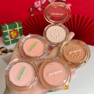 Phấn má hồng PERIPERA PURE BLUSHED SUNSHINE CHEEK