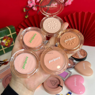 Phấn má hồng PERIPERA PURE BLUSHED SUNSHINE CHEEK