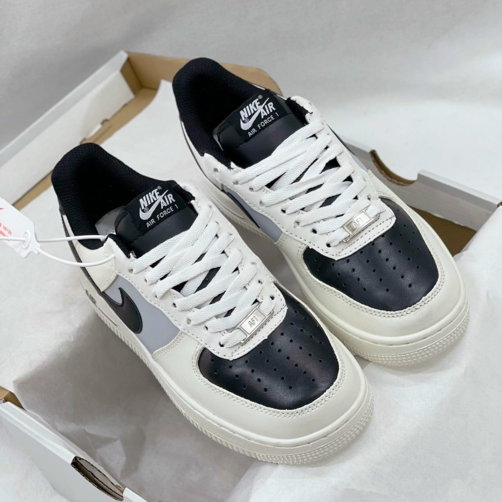 Giày Nike_Mũi Đen, Giày AF1 Nam Nữ Hàng Cao Cấp Full Bill Box