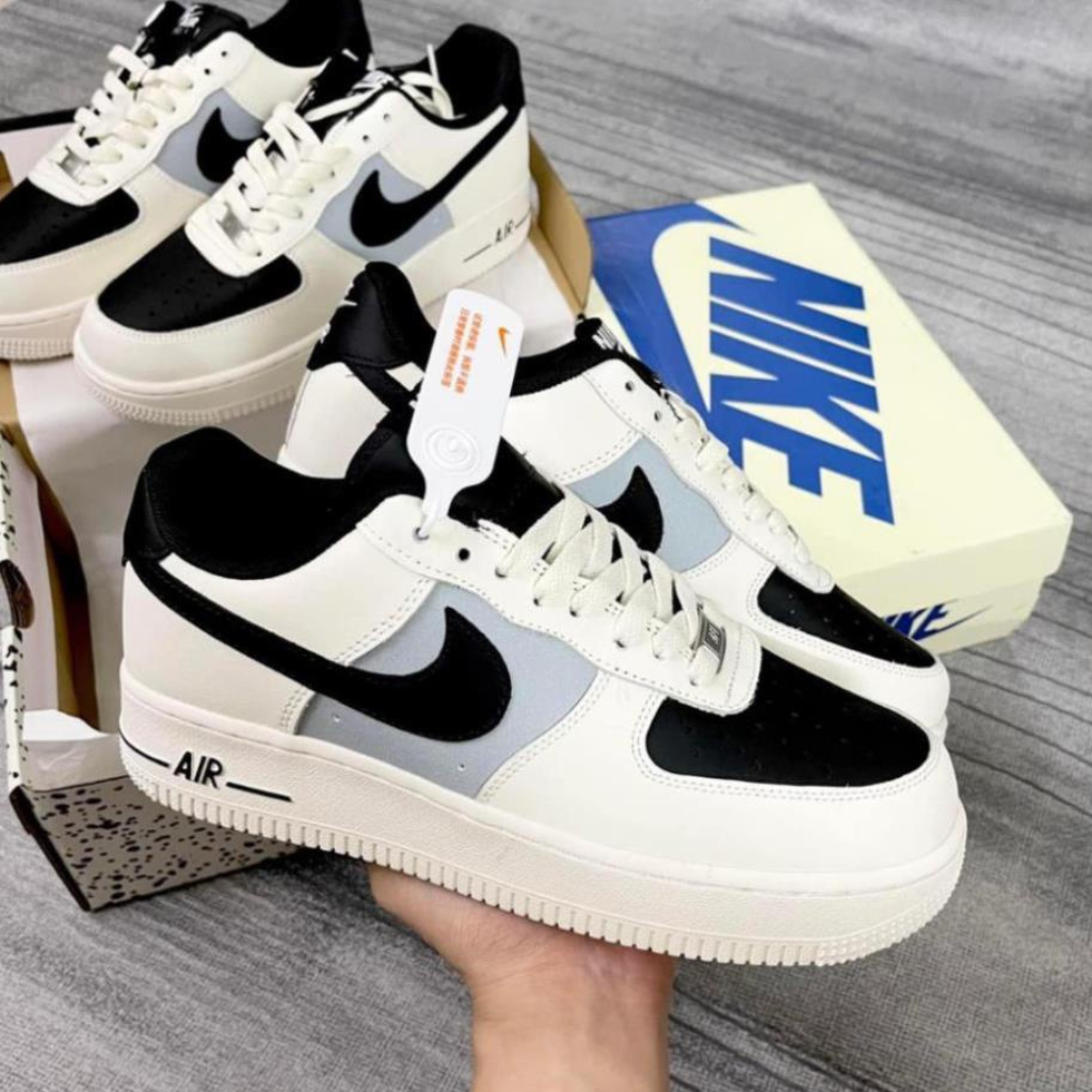Giày Nike_Mũi Đen, Giày AF1 Nam Nữ Hàng Cao Cấp Full Bill Box