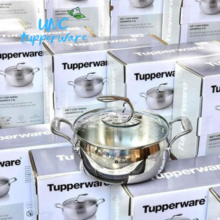 Nồi Tupperware T Chef Series Casserole 3.8L (nắp kính)