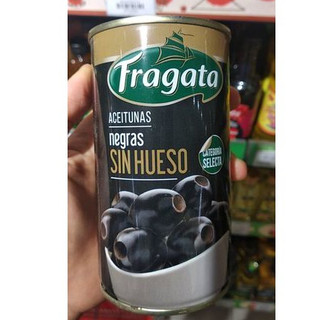 Oliu đen tách hạt hiệu fragata 370ml