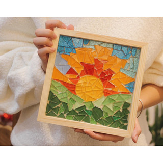 Khung Tranh Nổi, Khung Tranh Mosaic bằng gỗ nhiều kích thước [GIÁ XƯỞNG]