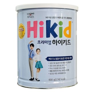 Sữa Hikid 600g nội địa Hàn Quốc tăng chiều cao vị vani, sữa dành cho bé từ 1-9 tuổi