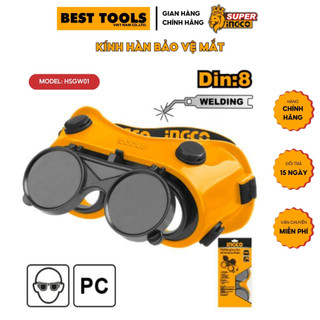 Kính bảo hộ, kính hàn đeo bảo vệ mắt ingco hsgw01