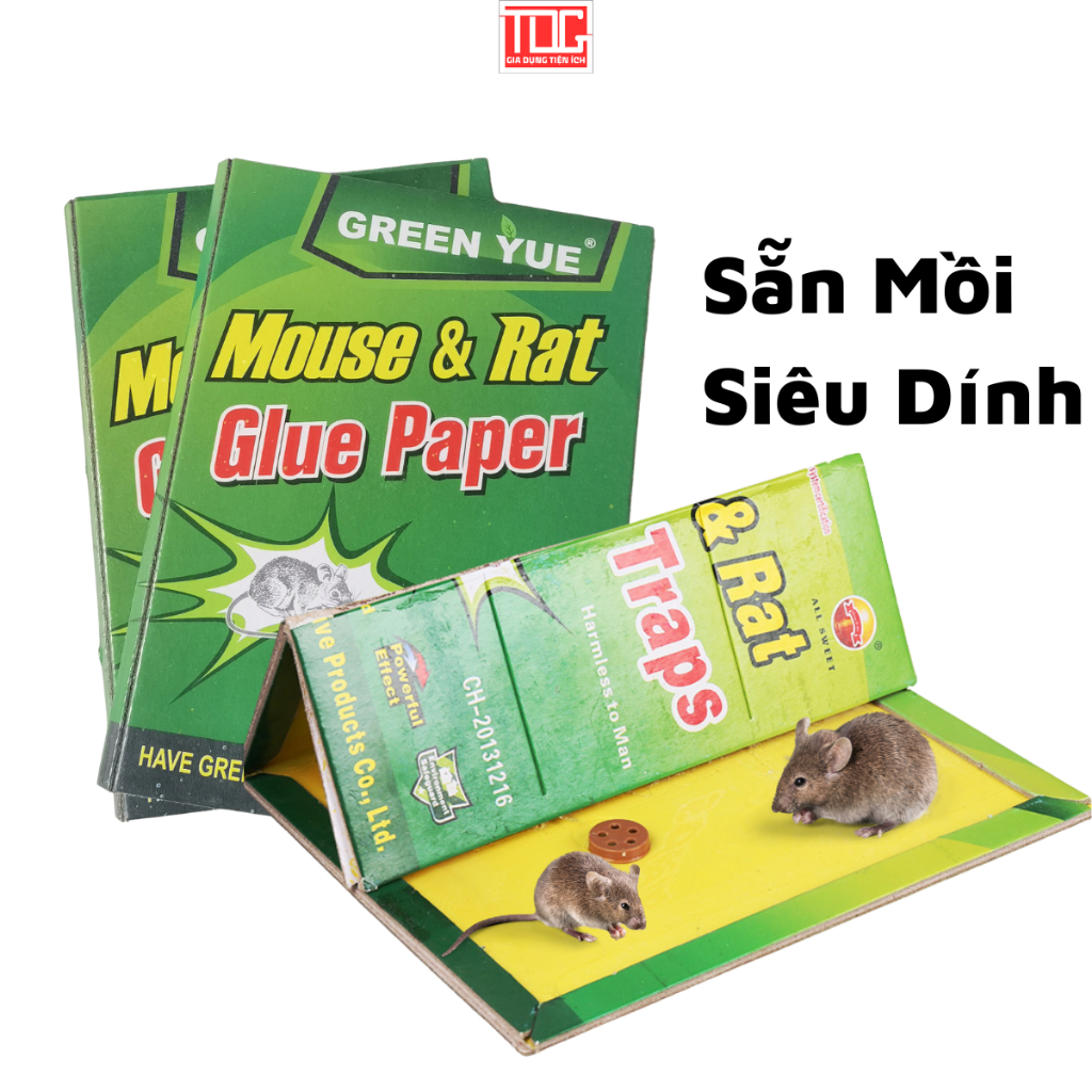 Bẫy Dính Chuột Thông Minh Siêu Dính TDG Có Kèm Mồi Keo Diệt Chuột Vỉ Bẫy Bắt Chuột Có Thể Tái Sử Dụng