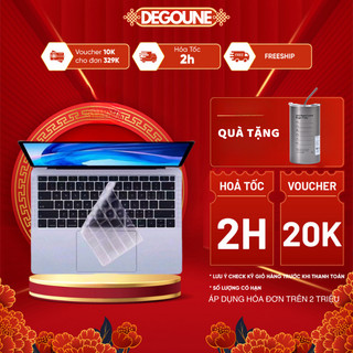 Miếng Phủ  Silicon Bàn Phím Laptop DEGOUNE TECH OFFICIAL Kích Thước 13 -14 in & 15 - 17 inch Chống Bám Bụi, Nước
