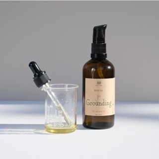  Dầu Dưỡng thể Body oil Grounding Bèo Tấm - massage body dưỡng ẩm da dưỡng tóc tẩy trang 100ml 