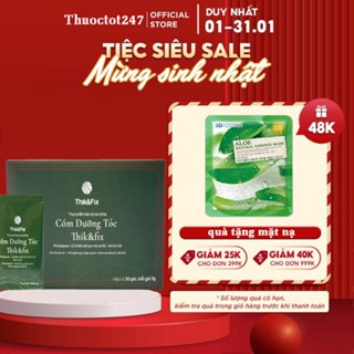 [Chính hãng] Cốm Dưỡng Tóc THIK&FIX- Hỗ Trợ Bổ Huyết, Làm Đen Tóc, Dày Tóc