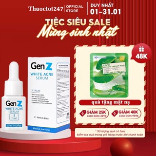 Serum Giảm Mụn Oriskin GenZ White Acne Serum