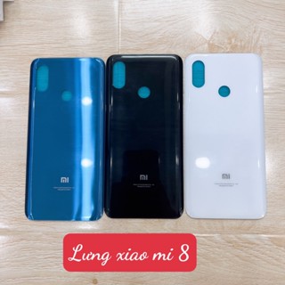 Lưng vỏ xiaomi mi8, nắp lưng, lưng pin, lưng kính vỏ redmi xiaomi M1803E1A, xiaomi mi 8