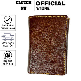 Ví da bò thật 100% hpk leather - bóp nam ví nam kiểu đứng