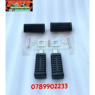 Bộ cao su gác chân trước + sau xe max