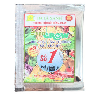 Phân Bón Lá Ba Lá Xanh Số 1, hợp chất tăng trưởng số một từ Hoa Kì, thể tích 10ml