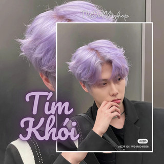 Thuốc nhuộm tóc màu tím khói nam | tudayhair, tudayhairs