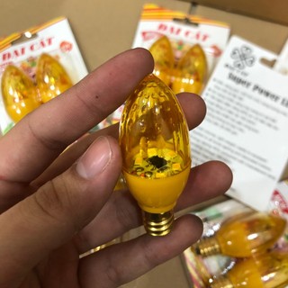 1 CẶP BÓNG CANA LED TRAI ỚT 1W- ĐÈN ÔNG ĐỊA, ĐÈN TRÁI ỚT